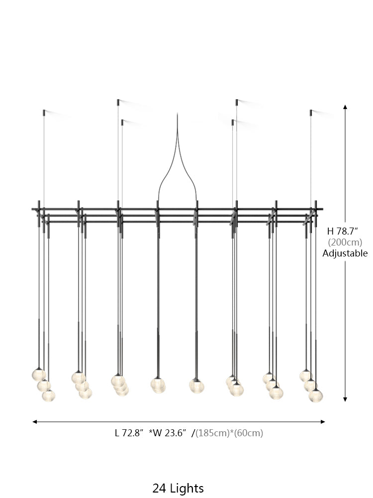 Algorithm Frame Pendant Lamp