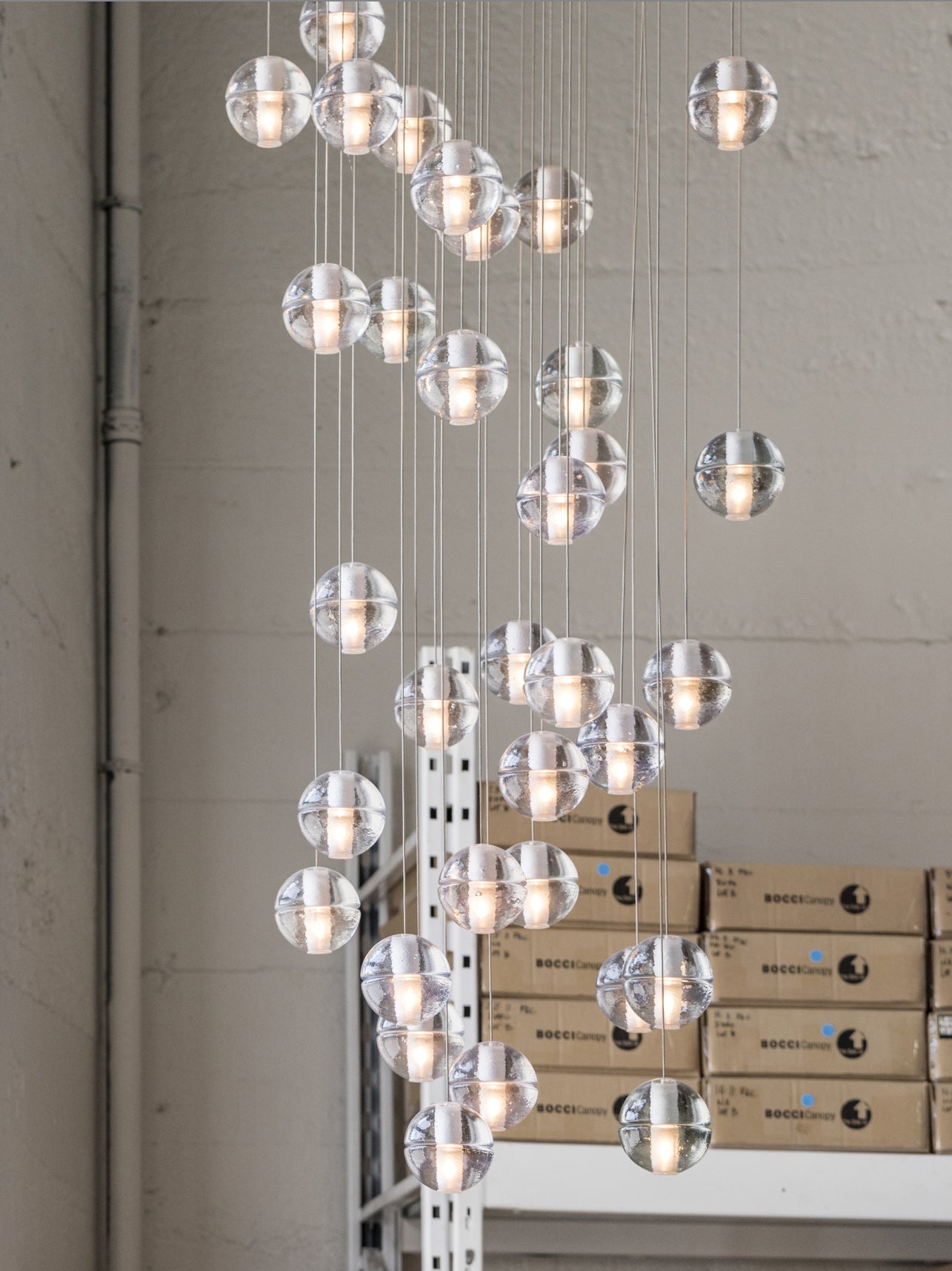 Bubble Glass Pendant Light