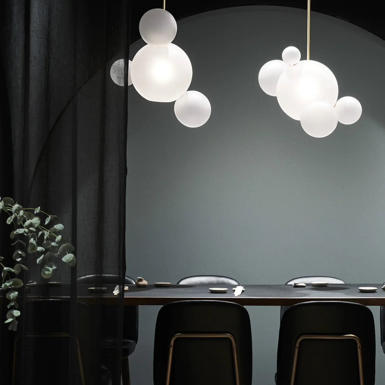 Bolle Frosted Pendant Lighting