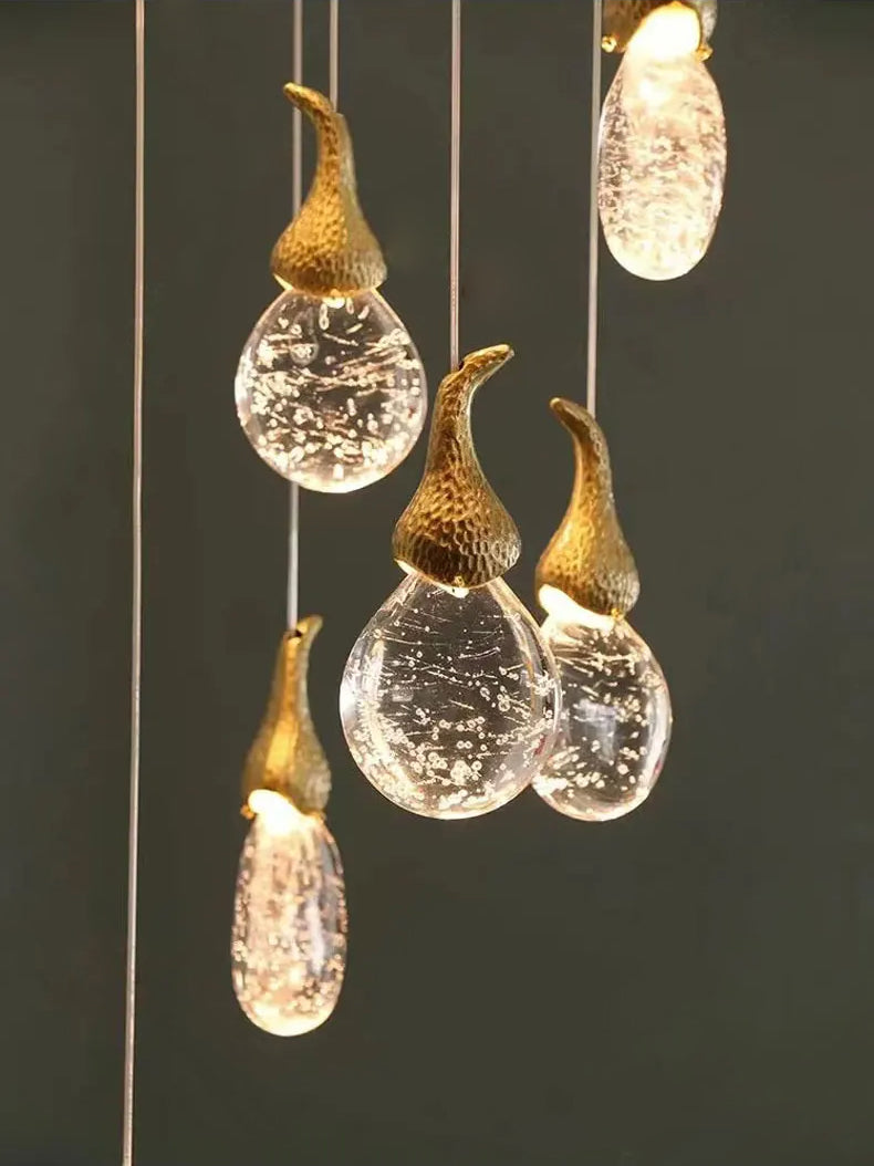 Bronze Gourd Chandelier