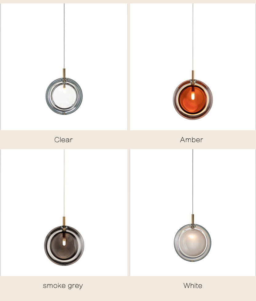 Minimalist Lens Chandelier