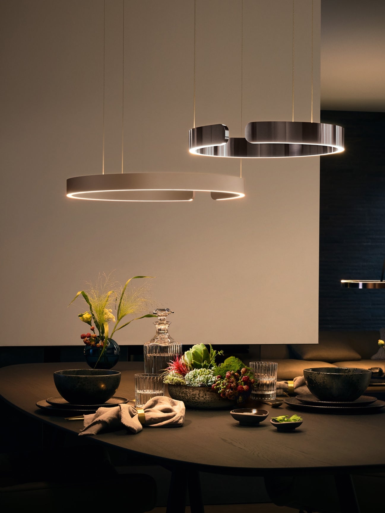 Mito Sospeso Ring Shape Pendant Light