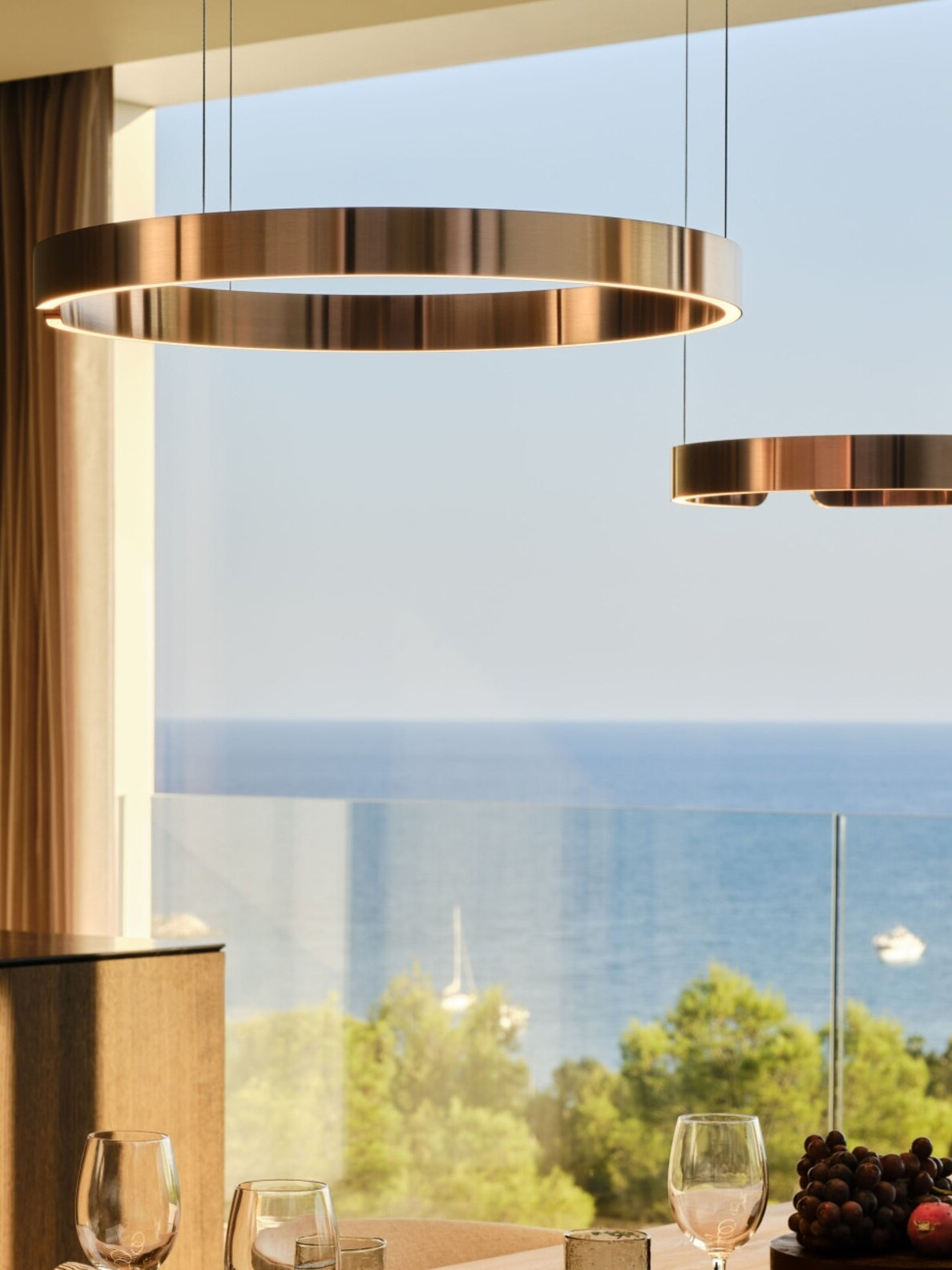 Mito Sospeso Ring Shape Pendant Light