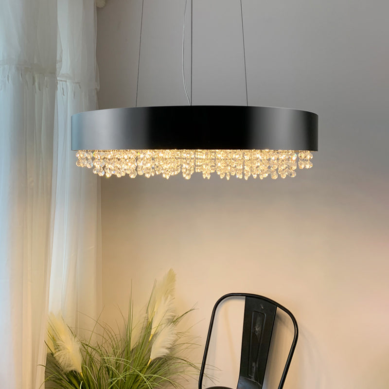 Bubble chandelier in a bedroom