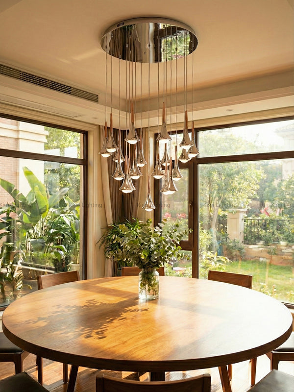 Rain Large Multi-Light Pendant Light