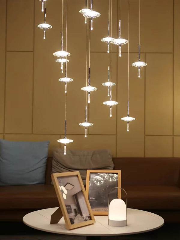 Stellar Crystal Chandelier