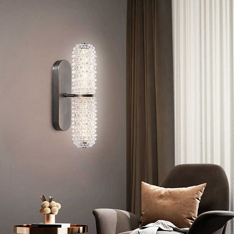 Modern Crystal Glass Wall Sconce