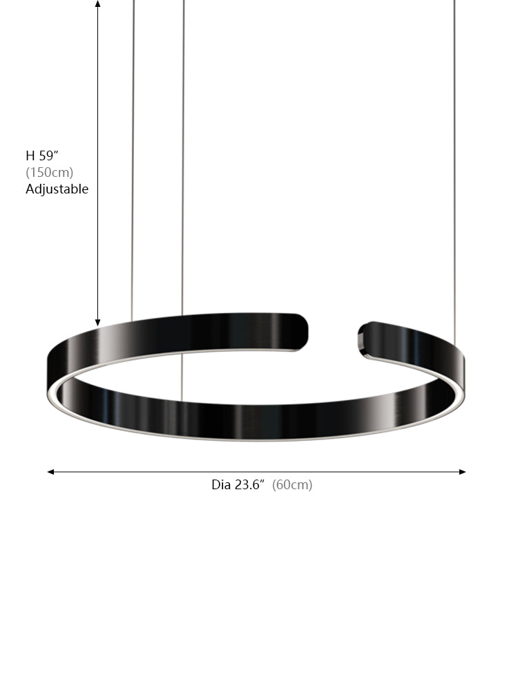 Mito Sospeso Ring Shape Pendant Light