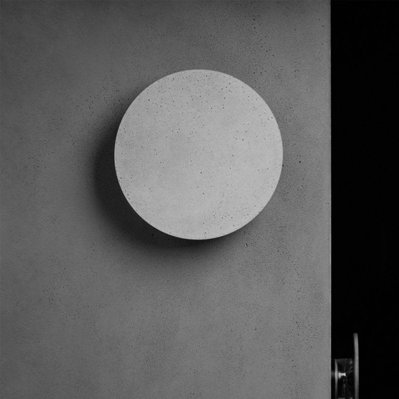 Cement-Eclipe-Round-Wall-Sconce-Industrial-Concrete-Wall-Light