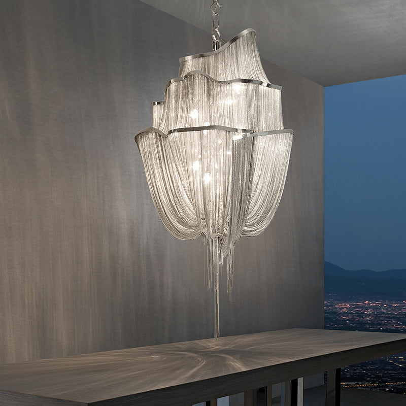 modern-lighting-aluminum-chain-chandelier